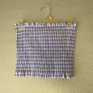 Picnic pattern Tube top